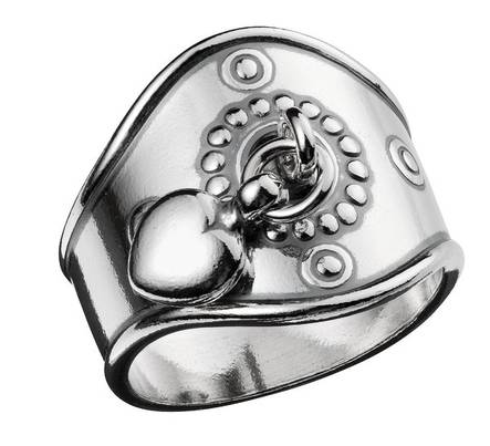 Kalevala Sydänsormus 117 hopeaa 2401170 - Kalevala sormukset - 2401170160 - 1