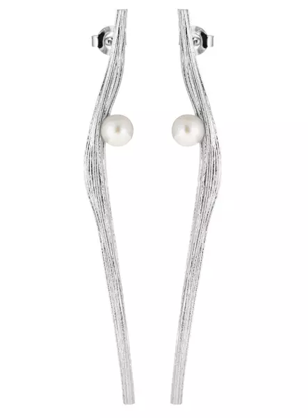 Lumoava Uoma korvakorut hopeaa ja Akoya-helmillä - Lumoava korvakorut - L54265914400 - 1