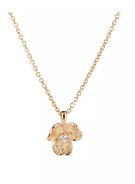 Lumoava Anna riipus kullattua hopeaa, kirkas kivi - Lumoava kaulakorut ja riipukset - L66263830000 - 1