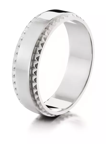 Lumoava Ilmari valkokultainen sormus L82249900000 - Lumoava kihla- ja vihkisormukset - L82249900150 - 1