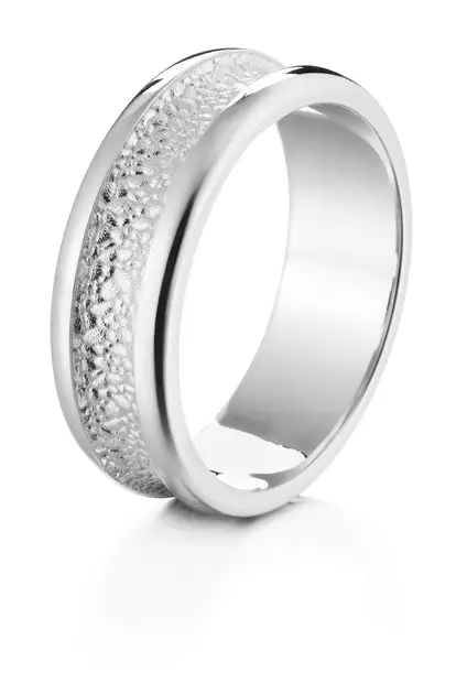 Lumoava Kätkö valkokultainen sormus 7,8mm L82242310000 - Lumoava kihla- ja vihkisormukset - L82242310150 - 1