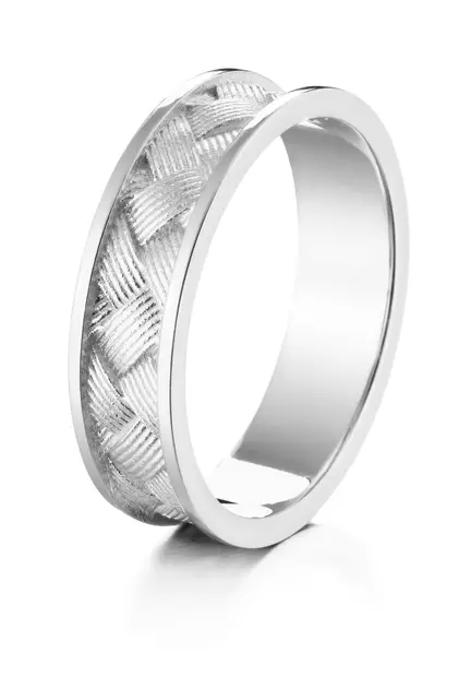 Lumoava Oiva valkokultainen sormus L822416000000 - Lumoava kihla- ja vihkisormukset - L822416000150 - 1