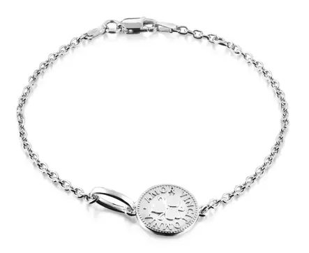 Lumoava Penny hopeinen rannekoru L53251100000 - Lumoava rannekorut - L53251100000 - 1