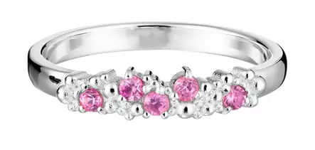 Lumoava Tiara valkokultainen safiirisormus L82261450000 - Lumoava kihla- ja vihkisormukset - L82261450150 - 1