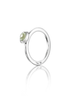 Efva Attling Love Bead Ring Silver Green Quartz 13-100-01577/1650 - Hopeasormukset - 13-100-015771650 - 2