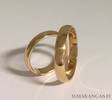 Keltakultainen kihlasormus 4mm - Kihlasormukset - KK4150 - 1