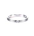 Kalevala-Love Ikiaikainen sormus VK 14K 2,3mm 1 x 0,02ct - Kalevala Love - 541000111D160 - 3