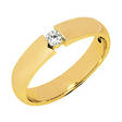 Sandberg Kallioranta V-86 keltakultainen timanttisormus 0,07ct - Timanttisormukset - V-86-160 - 1