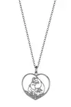 Lumoava x Moomin Rakkaus sydän riipus hopeaa MO561620000 - Naisten kaulakorut - MO561620000 - 1