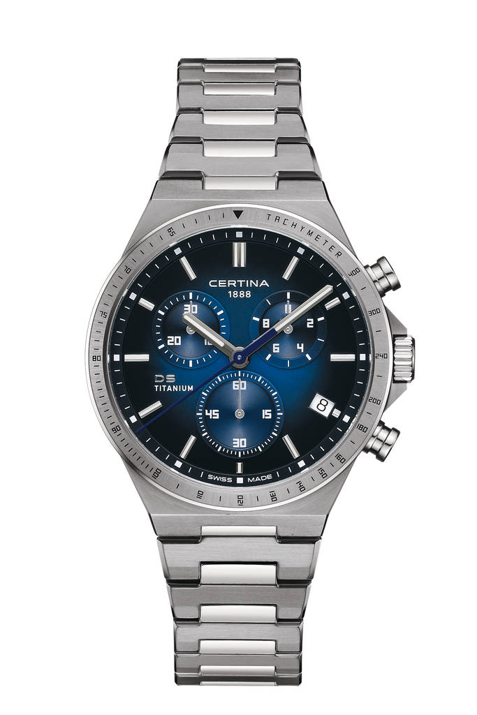 Certina DS-7 Chronograph miesten rannekello C043.417.44.041.00 - Miesten kellot - C0434174404100 - 1