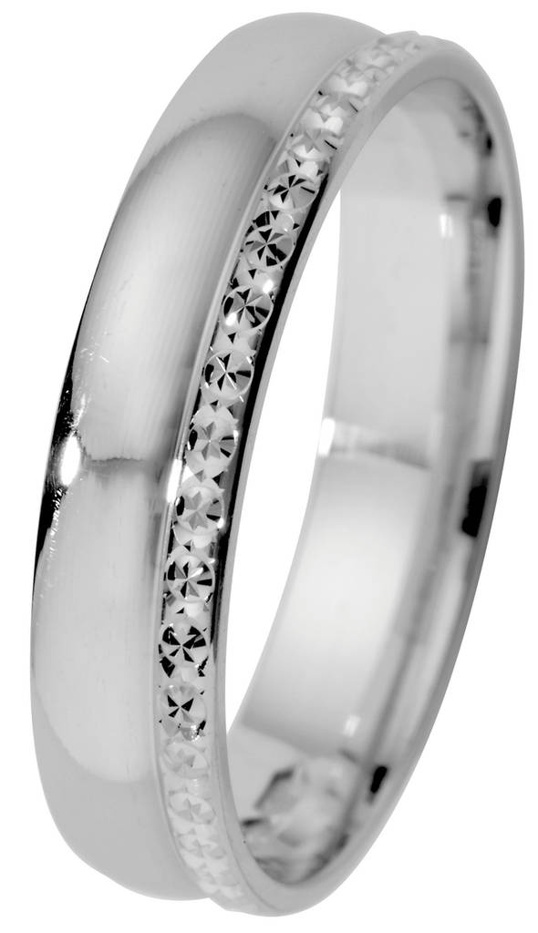 KOHINOOR 013-926V valkokultasormus - Kihlasormukset - 013-926V-160 - 1