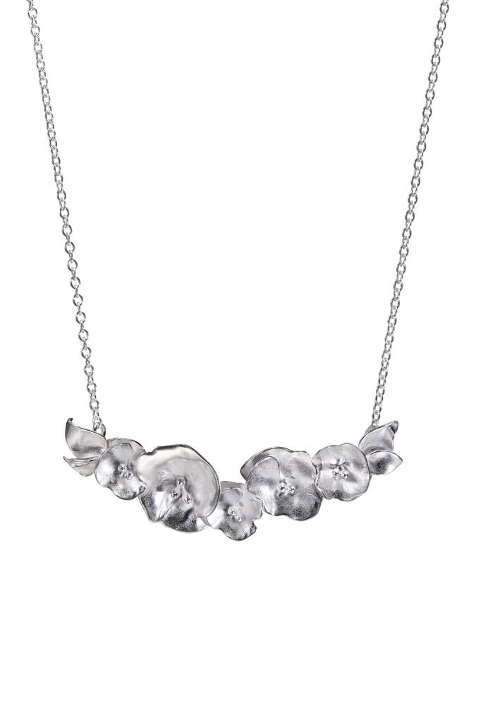 Kalevala Kesäyönruusu 10007 hopeinen kaulakoru 23100070050 - Kalevala kaulakorut - 23100070050 - 1