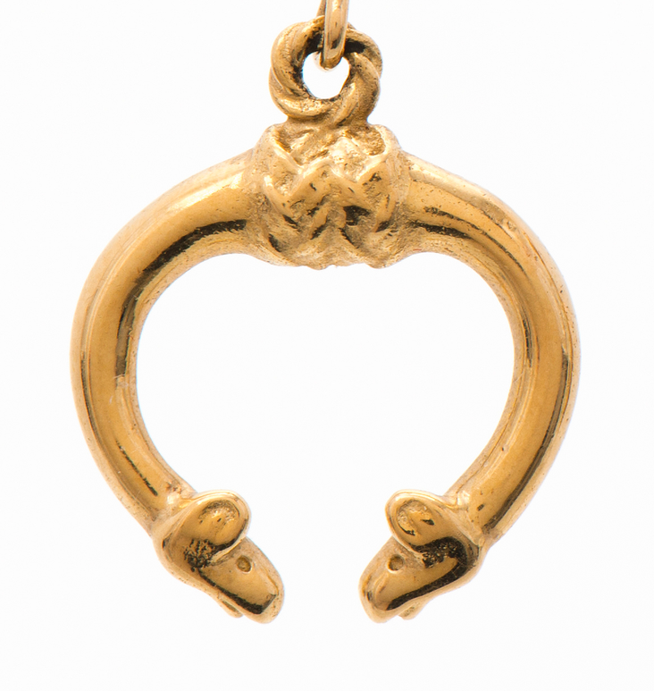 Kalevala Koru kultainen Hirvenpää hela - Kalevala helat - 6100 - 1