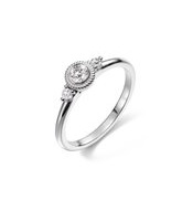 Kalevala Love Valittu-sormus 1,7mm 14K 2 x 0,03ct, 1 x 0,17ct - Kalevala Love - 541000003D160 - 1