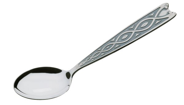 Kalevala Mesikämmen 6610 hopeinen kummilusikka 2866100 - Kummilusikat - 2866100 - 1