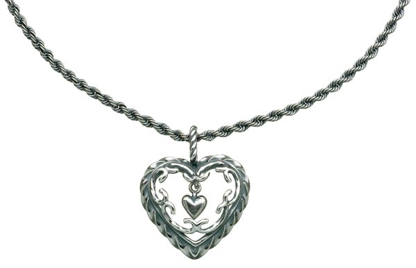Kalevala Talon sydän 6500 hopeinen kaulakoru 2265000 - Kalevala kaulakorut - 2265000 - 1