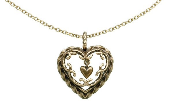 Kalevala Talon sydän 6500 pronssinen kaulakoru 3265000 - Kalevala kaulakorut - 3265000 - 1