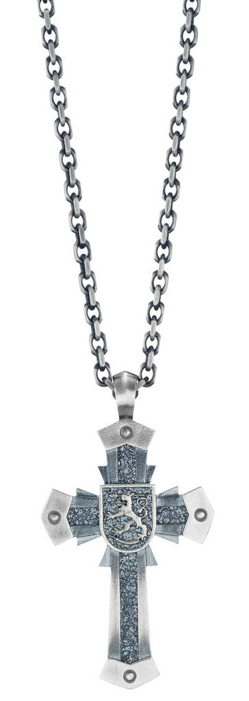 Lumoava 1917 hopeinen risti riipus L50209010000 - Lumoava kaulakorut ja riipukset - L50209010000 - 1