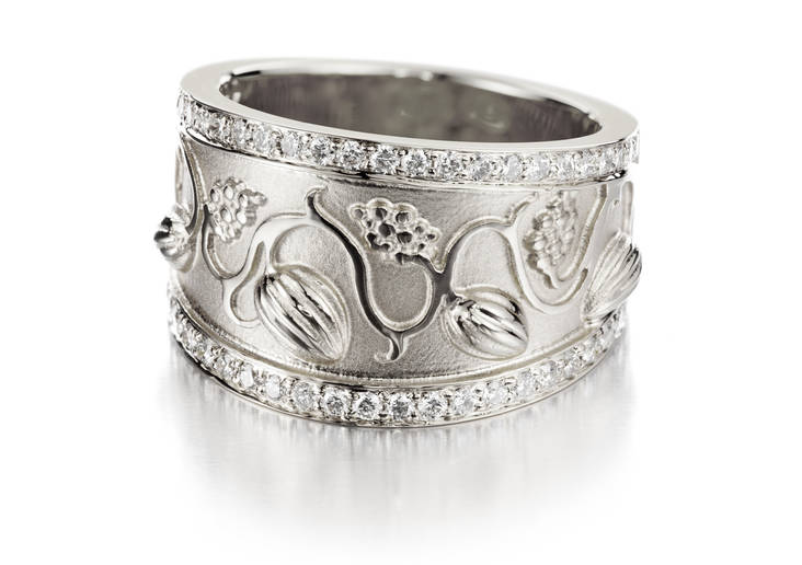 Lumoava Eden valkokultainen timanttisormus 824530 - Timanttisormukset - 824530-150 - 1