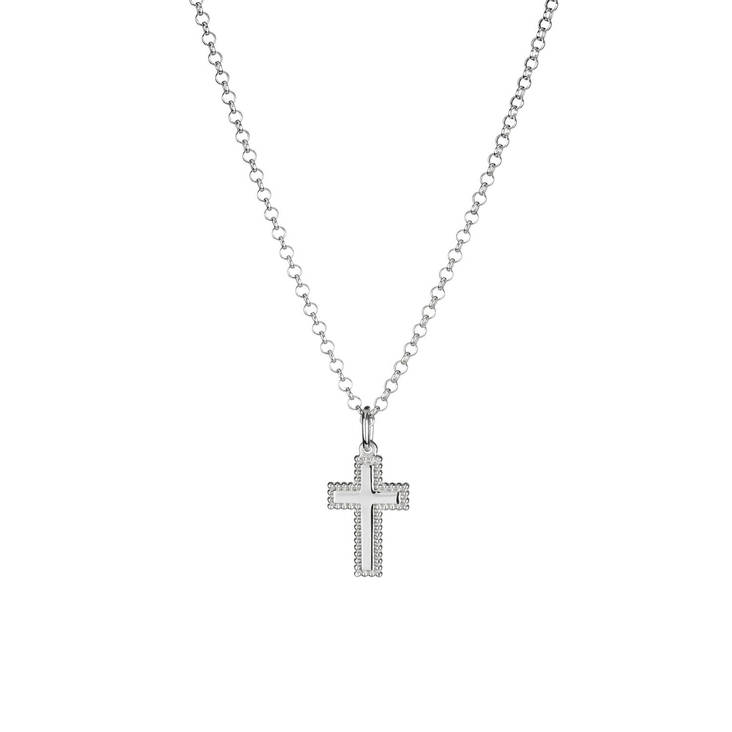 Lumoava Helmi hopeinen ristiriipus L50214100000 - Lumoava kaulakorut ja riipukset - L50214100000 - 1