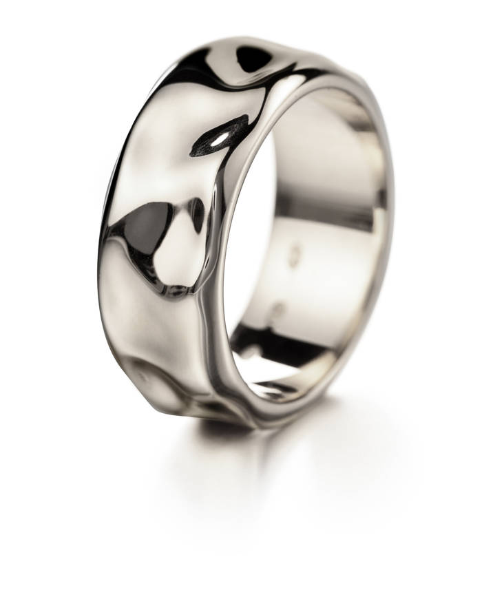 Lumoava Hunaja valkokultainen sormus 823900 - Kultasormukset - 823900-150 - 1