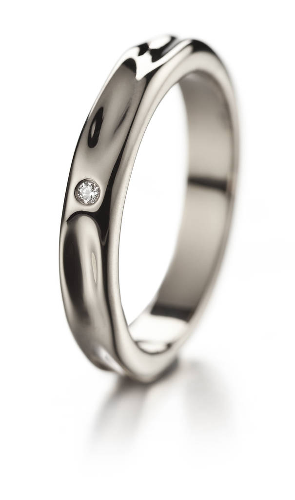 Lumoava Hunaja valkokultainen timanttisormus 824930 - Timanttisormukset - 824930-150 - 1