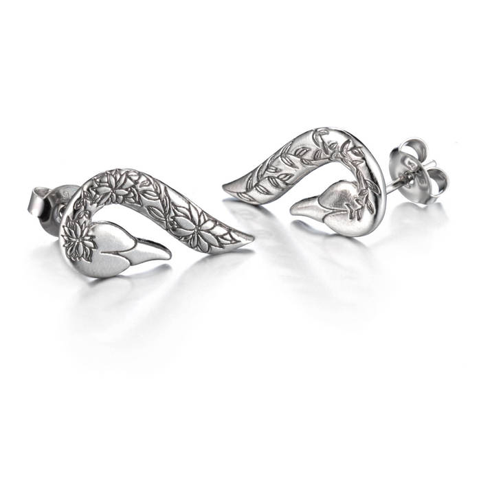 Lumoava Joutsenet hopeiset korvakorut L54230800000 - Lumoava korvakorut - L54230800000 - 1