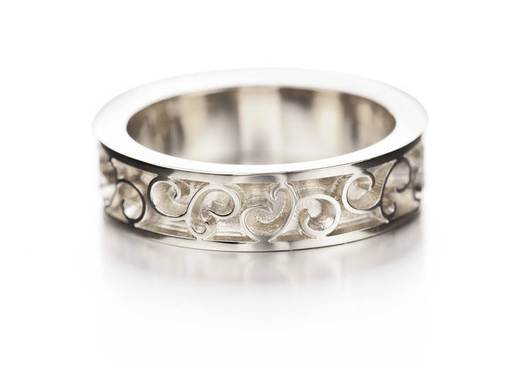 Lumoava Kiara valkokultainen sormus 823100 - Kultasormukset - 823100-150 - 1