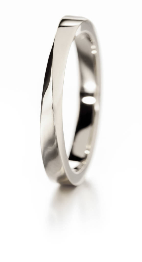 Lumoava Lupaus valkokultainen sormus 823000 - Kultasormukset - 823000-150 - 1