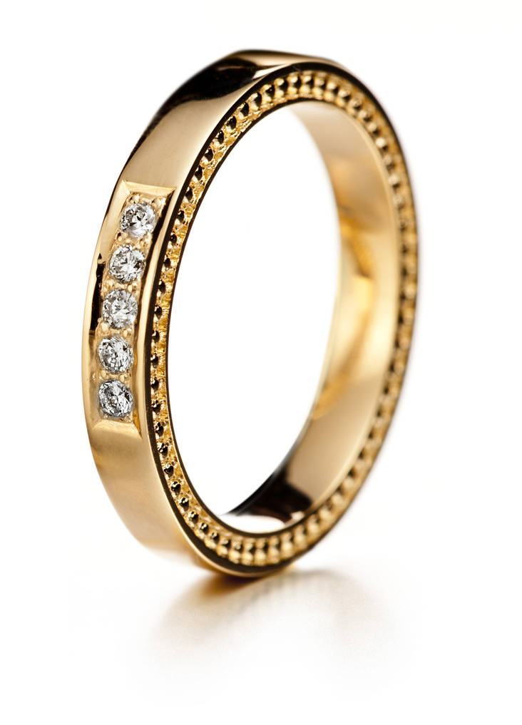 Lumoava Tahdon keltakultainen timanttisormus 723330 - Timanttisormukset - 723330-160 - 2