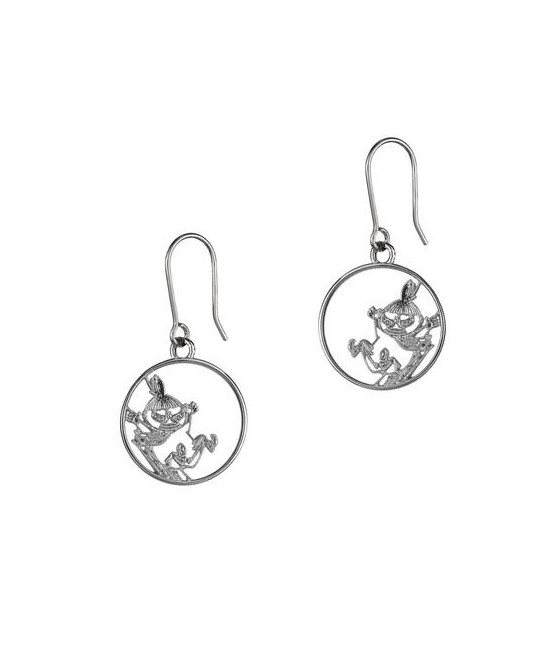 Lumoava X MOOMI Seikkailu korvakorut 17x19mm - Lumoava korvakorut - MO551500000 - 1