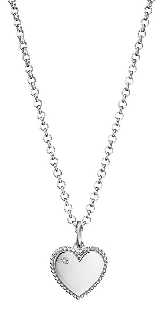 Lumoavan hopeinen Helmi riipus timantilla L51204430000 - Lumoava kaulakorut ja riipukset - L51204430000 - 1