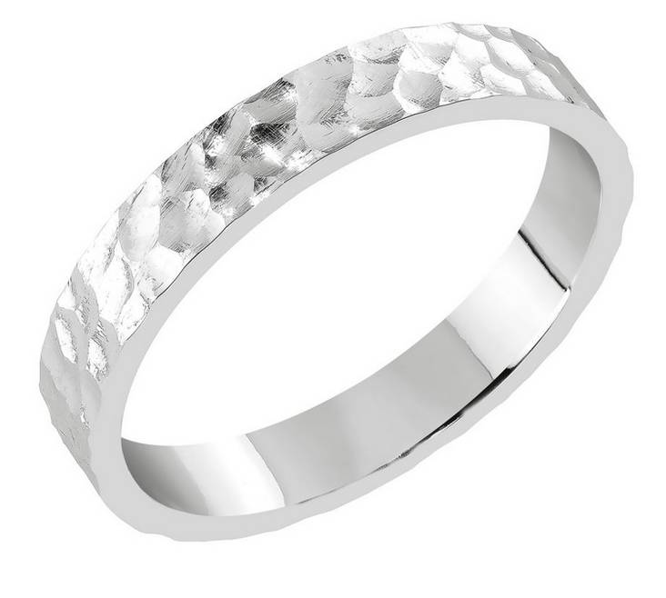 Sandberg valkokultainen kihlasormus Rakka E-245w - Kihlasormukset - E-245w-Rakka-200 - 1