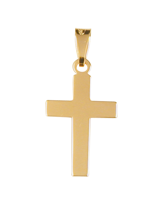 Saurum kultainen ristiriipus - Ristit - 705300 - 1