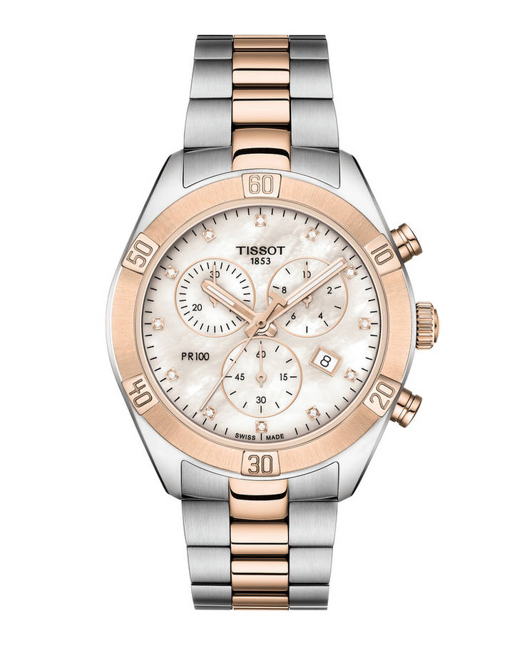 Tissot PR100 Sport Chic naisten rannekello T101.917.22.116.00 - Naisten kellot - T1019172211600 - 1