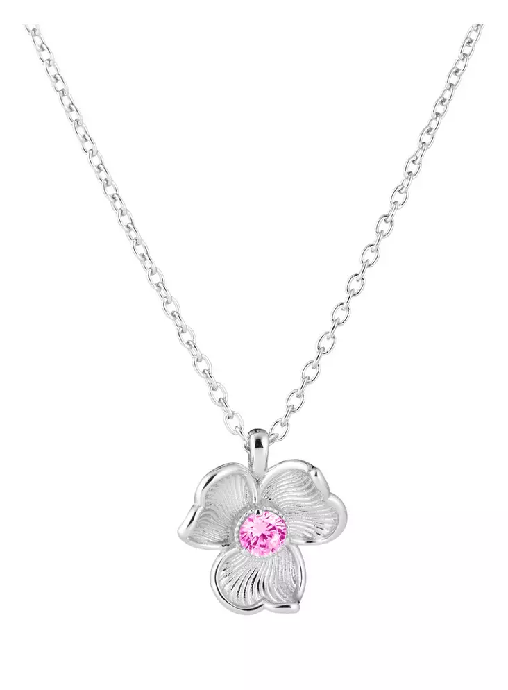 Anna riipus pinkillä kivellä, hopeaa - Lumoava kaulakorut ja riipukset - L56263850000 - 1