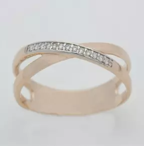 C.Granit keltakultainen timanttisormus 13x0,005ct - Timanttisormukset - 09125170 - 1