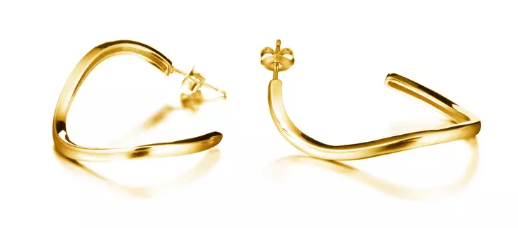 Lumoava Aaria korvakorut kullattua hopeaa L64240900000 - Lumoava korvakorut - L64240900000 - 1