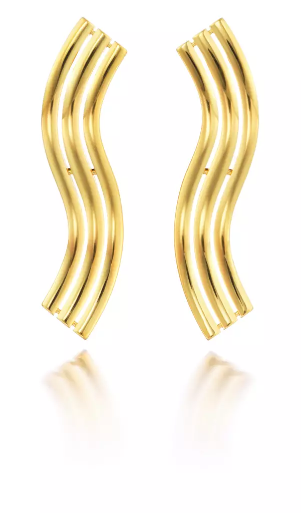 Lumoava Aaria korvakorut kullattua hopeaa L64240910000 - Lumoava korvakorut - L64240910000 - 1