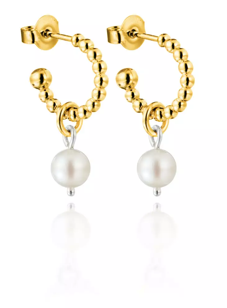 Lumoava helmi korvakorut Akoya-helmellä - Lumoava korvakorut - L64264144000 - 1