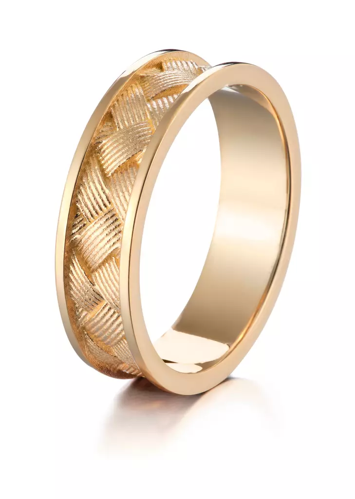 Lumoava Oiva keltakultainen sormus L722416000000 - Lumoava kihla- ja vihkisormukset - L722416000150 - 1