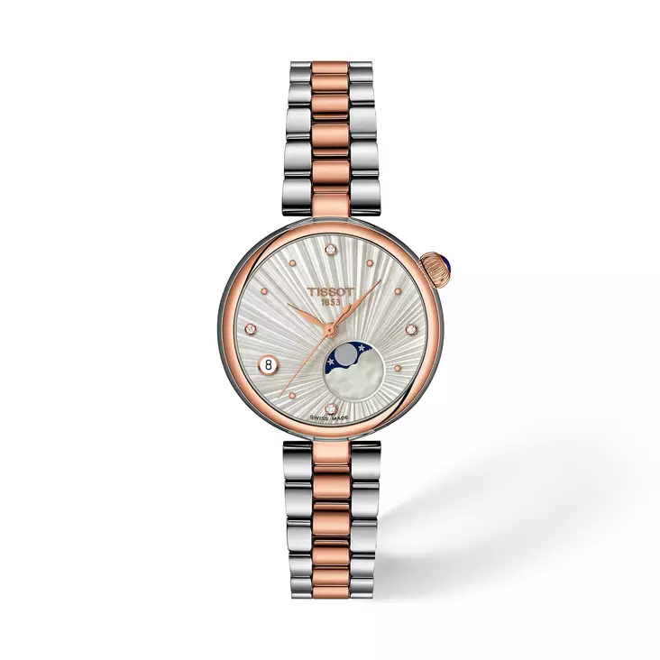 Tissot Desir Moonphase naisten rannekello T152.223.22.036.00 - Naisten kellot - T1522232203600 - 1