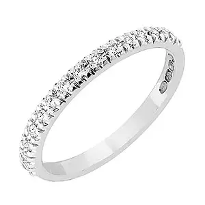 Sandberg Toivomuslähde V-720w Lab Grown -timanttisormus 0,15ct - Timanttisormukset - V-720w-SYN-170 - 1