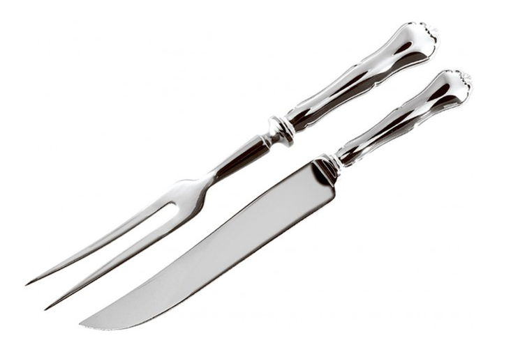 Chippendale paistiottimet - Chippendale hopeat - 311-605-1 - 1