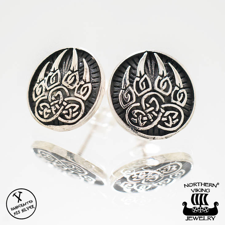 KARHUN KÄPÄLÄ KORVAKORUT - Miesten korvakorut - NVJKK031 - 1