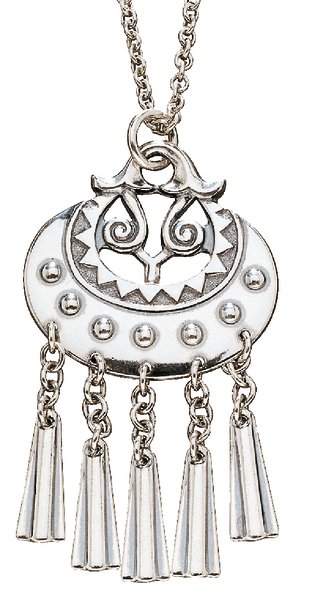 Kalevala Kuutar 303/1 hopeinen kaulakoru 2203031 - Kalevala kaulakorut - 2203031 - 1