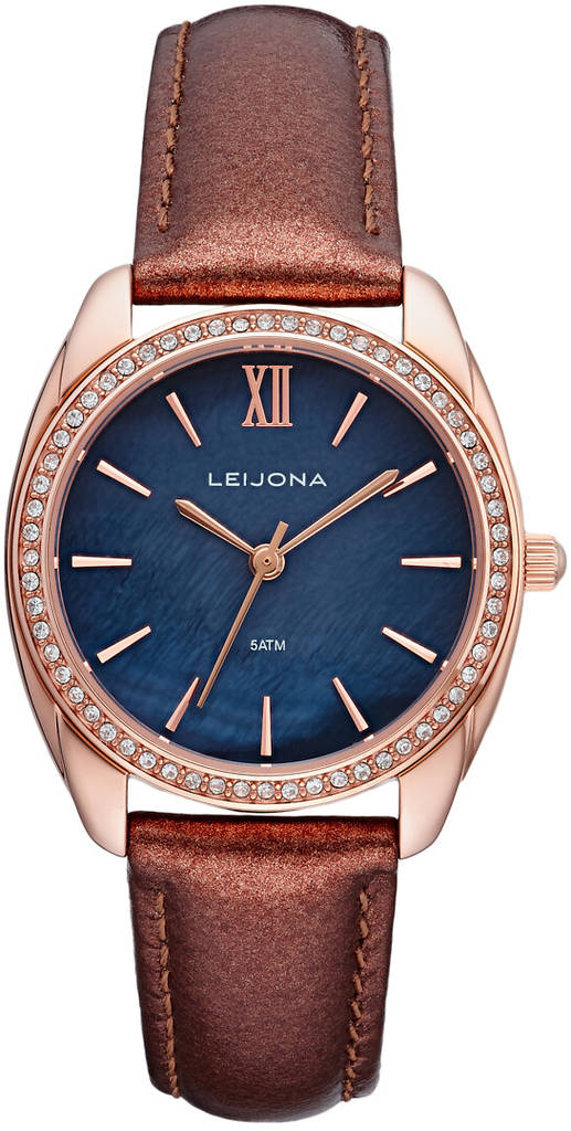 LEIJONA HOODS OGELI-ROSE GOLD TONE naisten rannekello 5120-4511 - Naisten kellot - 5120-4511 - 1