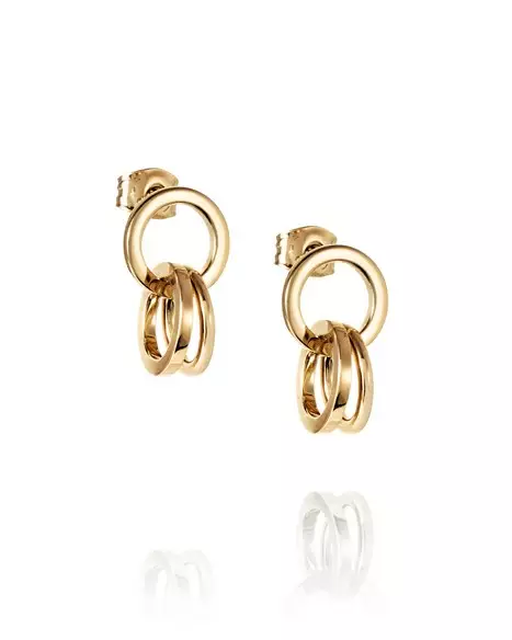 Efva Attling Messy rings korvakorut kullattua hopeaa 12-108-02361 - Naisten korvakorut - 12-108-02361 - 1