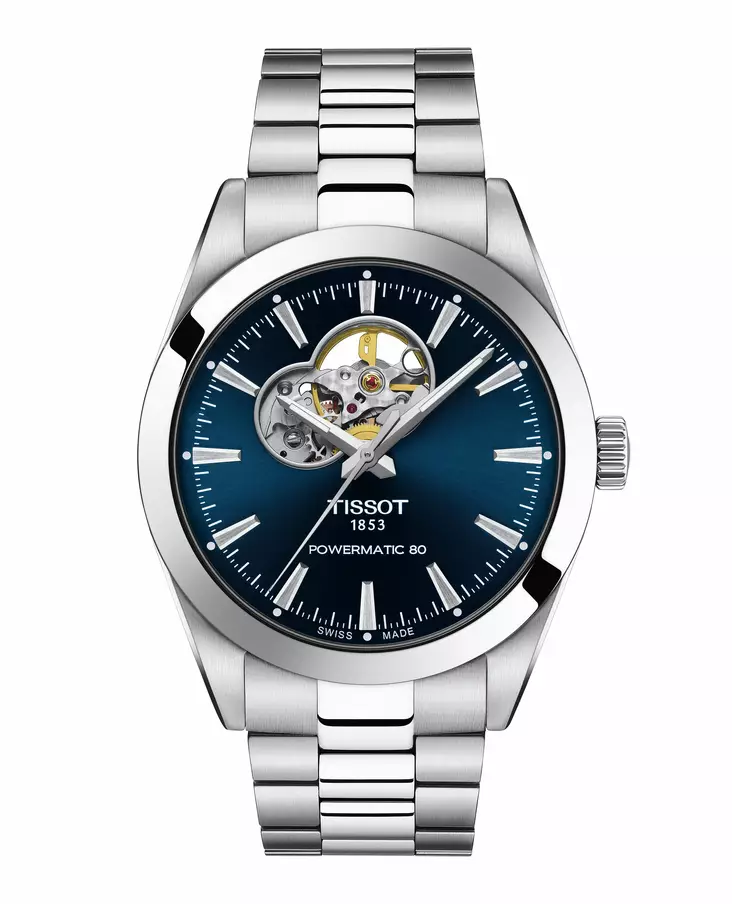 Tissot Gentleman Open Heart miesten automaattikello T127.407.11.041.01 - Miesten kellot - T1274071104101 - 1