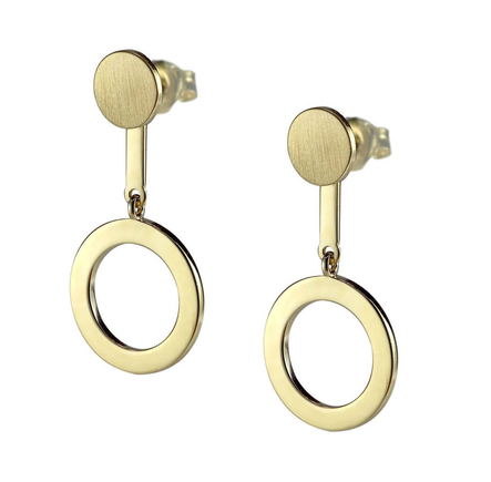 Kohinoor kultaiset korvakorut 133-8312 - Naisten korvakorut - 133-8312 - 1